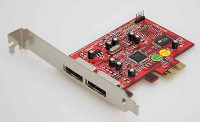 PCI-E SATA card © Phil G