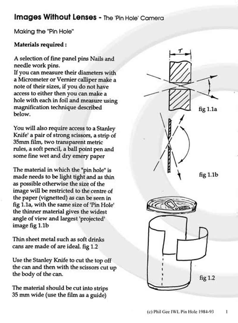 Pin Hole © Phil Gee